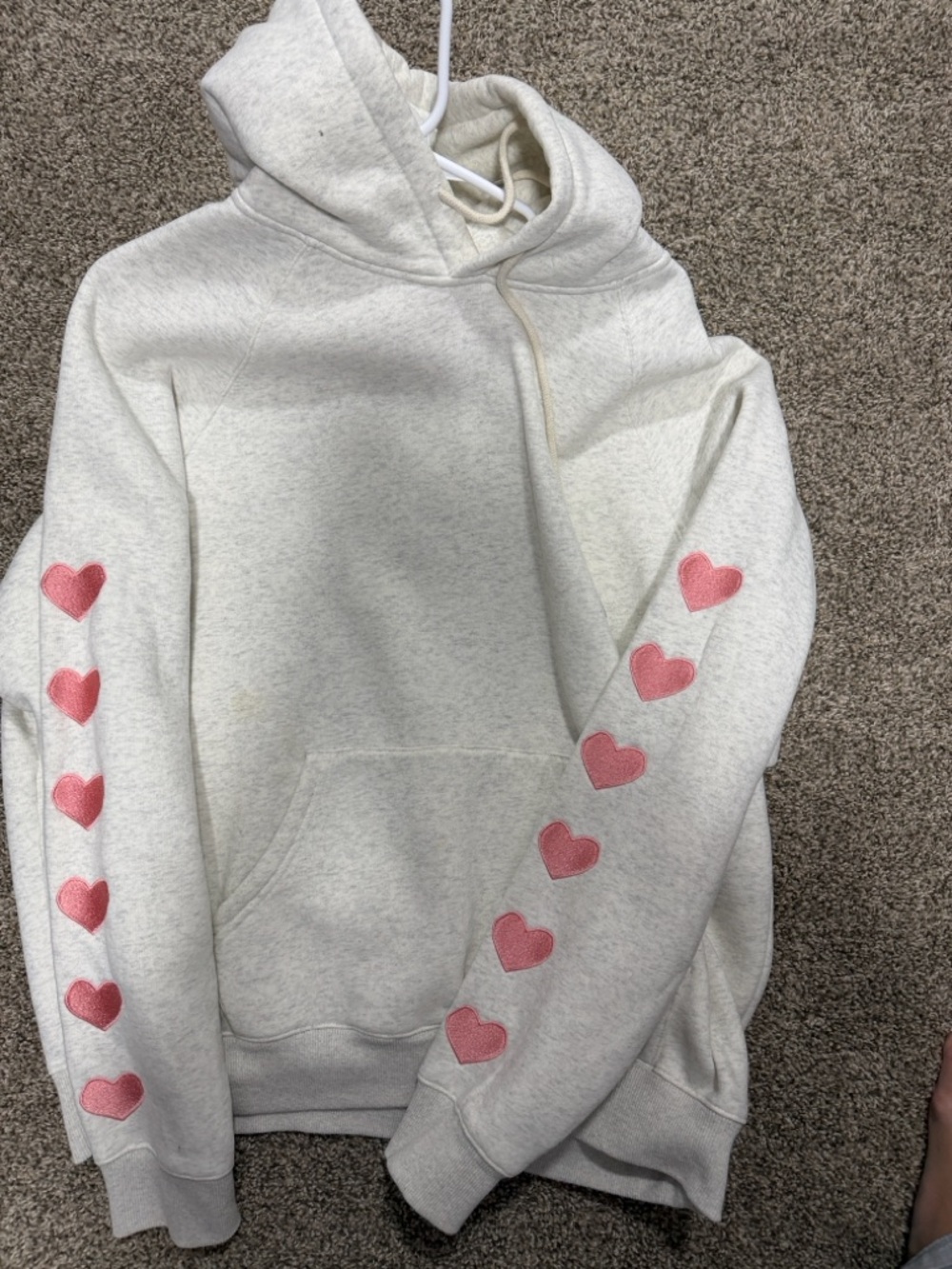 Dandy Worldwide Heart Sleeve Sweatshirt